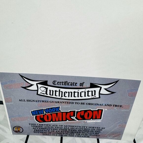 Deathrage 6 Tony Santiago 4x NY Comic Con Signed Cover H Variant (Merc 2022) - Picture 6 of 6